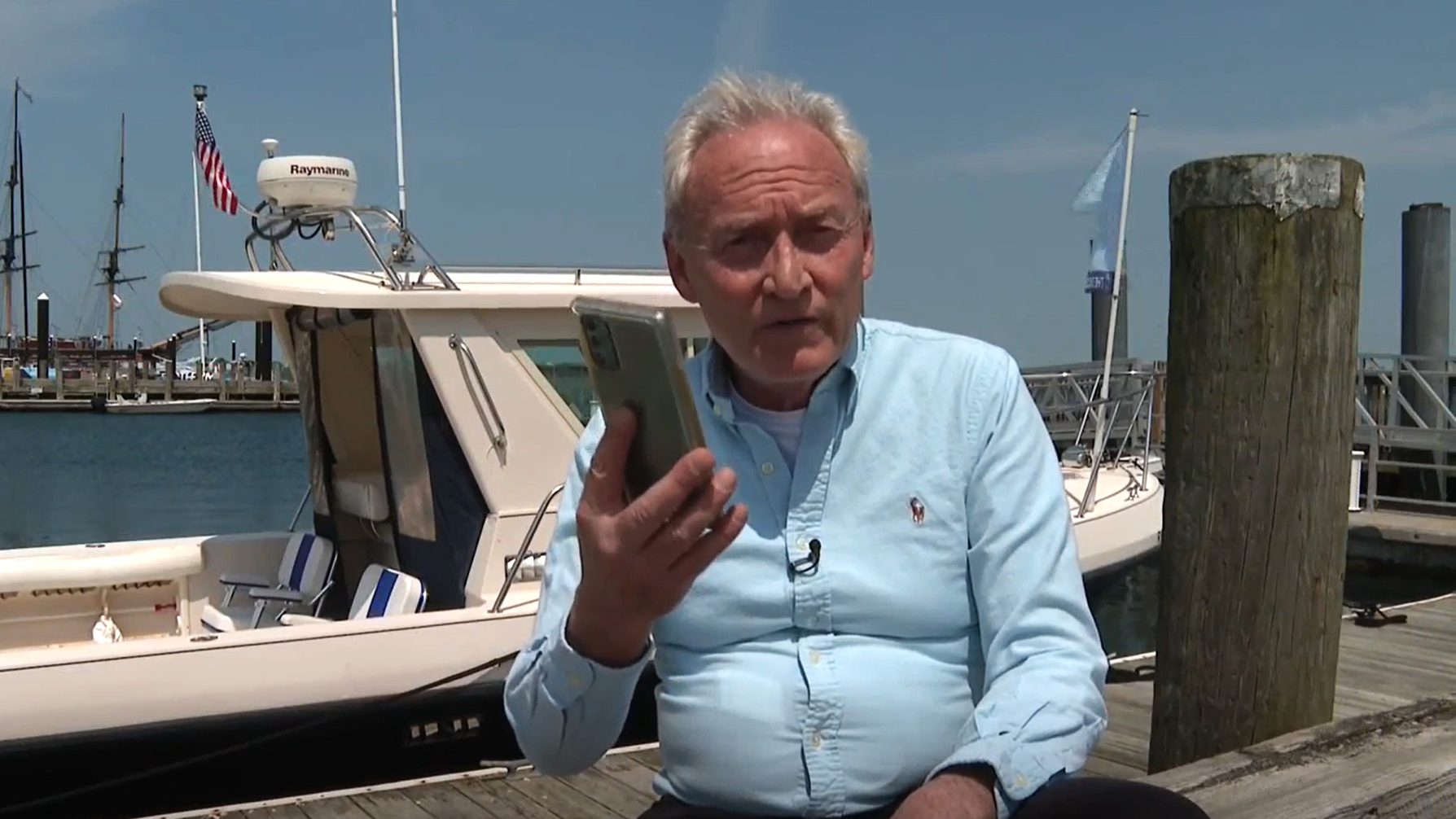 NBC 10's R.J. Heim looks at how a live mapping program is helping keep the waters around the Ocean Race safe for sailors and boaters.